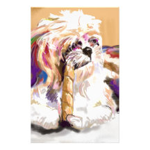 Maya and her boney stationery
