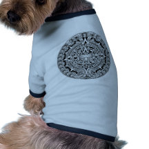 Mayan Calander Pet Tee Shirt