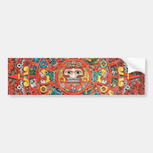 Mayan Calendar Bumper Sticker