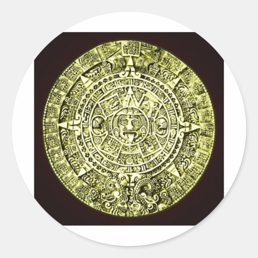 mayan calendar stickers