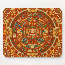 'Mayan Calendar Stone' Mousepad