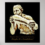 Maybe It's Zombilene! Menschenfresserin Posters