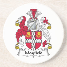 Mayfield Family Crest Coaster