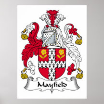 Mayfield Family Crest Print