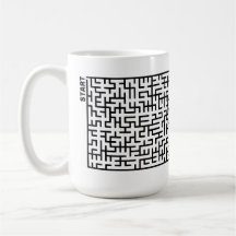 Maze On A Mug Funny Mug