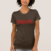 McCain 2008 T-shirt / John McCain T-shirt t-shirts