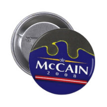 McCain Blue Eagle Button