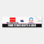 McChrystal vs. Obama Bumper Stickers