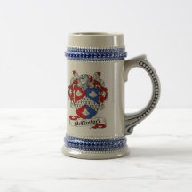 McClintock Coat of Arms Stein - Family Crest Mugs