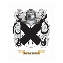 McGarrell Coat of Arms (Family Crest) Post Cards