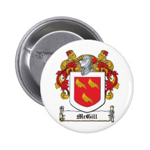 McGill Family Crest Pins