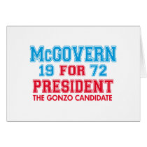 McGovern Gonzo Candidate
