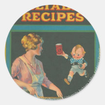 McIntosh Cookery Collection Round Stickers