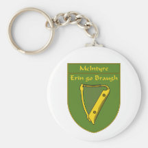 McIntyre 1798 Flag Shield Key Chain