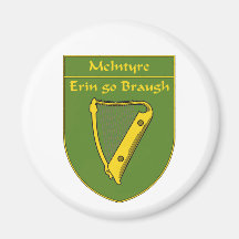 McIntyre 1798 Flag Shield Refrigerator Magnets