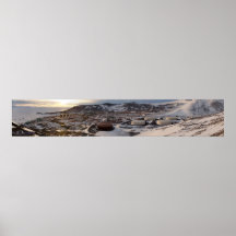 McMurdo Station Panoramic Posters
