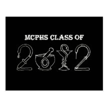 MCPHS Class of 2012 Post Card