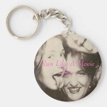 Me Bond and Moma, Run Like A Movie Star Keychain