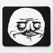 Me Gusta Face Mouse Pads