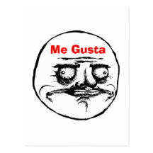 Me Gusta Postcard