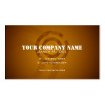 Mean Orange Business Cards