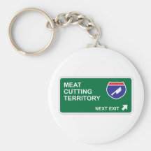 Meat Cutting Next Exit Key Chains