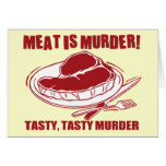 Meat Is Murder Card