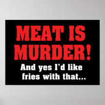 Meat Is Murder Poster