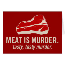 Meat is Murder, Tasty Murder Cards