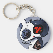 Mecha-Cat Key Chains