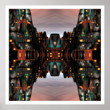 Mecha-City Print