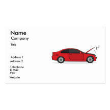 Mechanic card business card templates