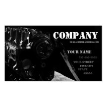 Mechanic's Business Card