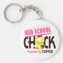 Med School Chick 4 Key Chains