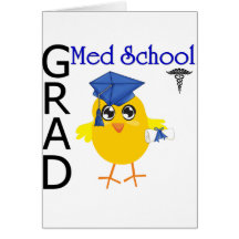 Med School Grad Greeting Card