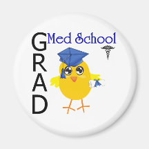 Med School Grad Refrigerator Magnet