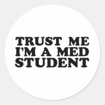 Med Student Sticker