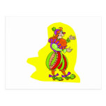 Mediaeval Clown Postcards