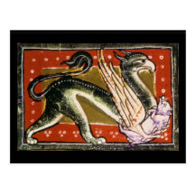 Mediaeval Griffin Postcards