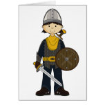 Mediaeval Knight Card