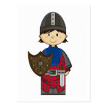 Mediaeval Knight Postcard