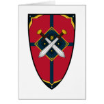 Mediaeval Knights Shield Card