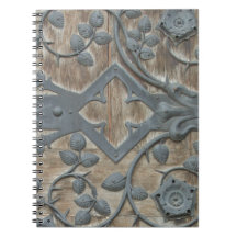 Mediaeval Lock Spiral Notebooks