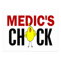 MEDIC’S CHICK POST CARDS
