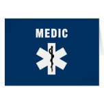 Medic Star of Life Cards