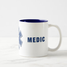 Medic Star of Life Coffee Mugs