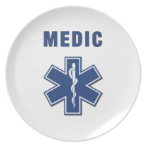 Medic Star Of Life Plates