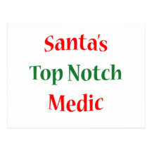 Medic Top Notch Post Cards