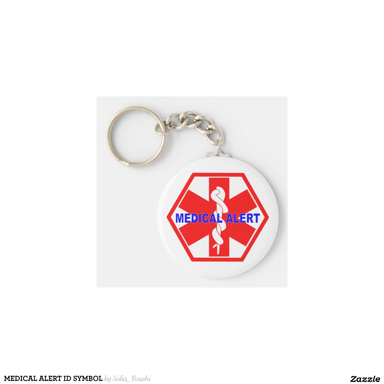 MEDICAL ALERT ID SYMBOL Zazzle