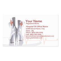 Medical Nurse Profile  Business Card